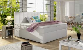 Alice 160x200 boxspring ágy matraccal fehér