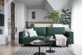 Dalia ágyfunkciós kanapé zöld