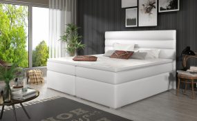 Softy 140x200 boxspring ágy matraccal fehér