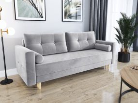 Largo01 kanapé ágyfunkcióval világos szürke