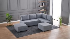 Fly Corner Sofa Bed Right- Grey Sarokkanapé 210x280x70  Szürke