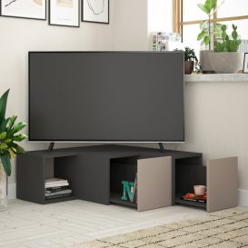Compact Tv-állvány  Antracit barna