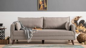   Bella Sofa For 3 Pr - Cream 3 Személyes kanapé 208x81x85  Krém