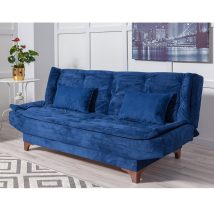   Kelebek - Dark Blue 3 Személyes kanapé 190x85x85  Sötétkék