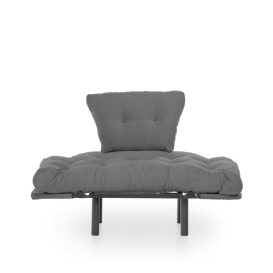 Nitta Single - Grey Fotel 95x70x85  Szürke