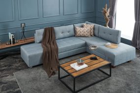   Manama Corner Sofa Bed Right - Light Blue Sarokkanapé 280x206x85  Világoskék