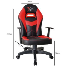 XFly Gamer szék  Piros Fekete