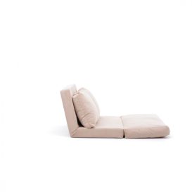 Taida - Cream 2 Személyes kanapé 120x68x26  Krém