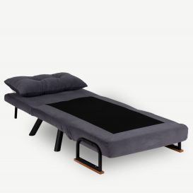 Sando Single - Grey Ággyá alakítható fotel 60x50x42  Szürke