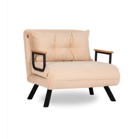 Sando Single - Cream Ággyá alakítható fotel 60x50x42  Krém