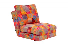Taida 1 - Seater - Patchwork Ággyá alakítható fotel 60x68x26  Multicolor