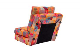 Taida 1 - Seater - Patchwork Ággyá alakítható fotel 60x68x26  Multicolor