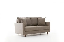 Eva - Cream 2 Személyes kanapé 155x90x82  Krém