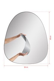 Quippy Tükör LED -es világítással 50x60  fehér