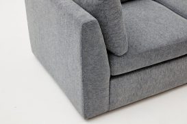 Mottona 3-Seat Sofa - Grey 3 Személyes kanapé 90x90x84  Szürke