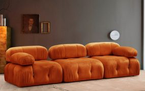   Bubble 3 Seater ( L1-O1-1R) - Orange 3 Személyes kanapé 288x95x75  Narancs