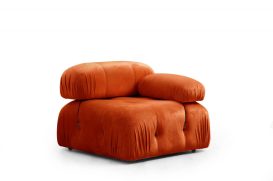 Bubble 3 Seater ( L1-O1-1R) - Orange 3 Személyes kanapé 288x95x75  Narancs