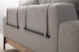 Eti Oak 3 Seater -Grey 3 Személyes kanapé 220x98x78  Szürke