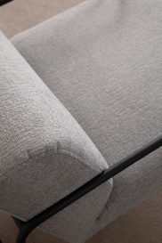 Eti Bergere - Grey Fotel 90x70x75  Szürke