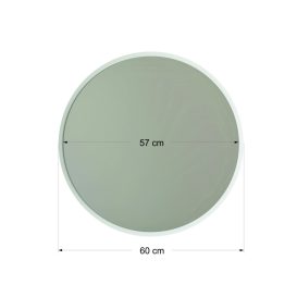 Dekoratif Ayna Beyaz A706 Tükör 60x2x60  fehér