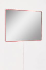Rectangular 40 x 60 cm Tükör LED -es világítással 40x60  Rózsaszín