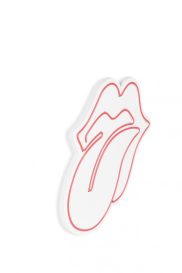 The Rolling Stones - Pink Dekoratív műanyag LED világítás 36x2x41  Rózsaszín