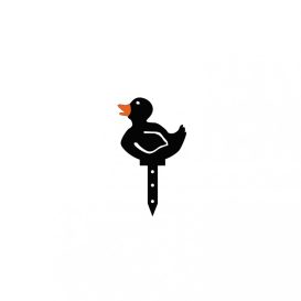 Ducks 6 darabos Kerti dekoráció  Fekete