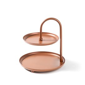 Kormen-A - Copper Asztali tároló polc 20x21  Réz