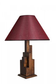 Kule Masa 02 Enteriőr dizájn Asztali lámpa  Dió
Bordó, piros 45x45x57 cm