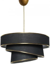 Couper - Black, Gold Enteriőr dizájn Csillár  Fekete
Arany 40x40x72 cm