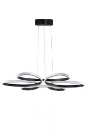 Berenices Black-White Light Enteriőr dizájn Csillár  Fekete 60x4x80 cm