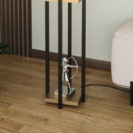 Shelf Lamp - 8130 Enteriőr dizájn Állólámpa  Fekete
Arany 25x20x130 cm