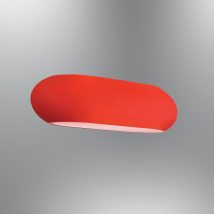 L1631 - Red Enteriőr dizájn Fali lámpa  Piros 28x9x9 cm