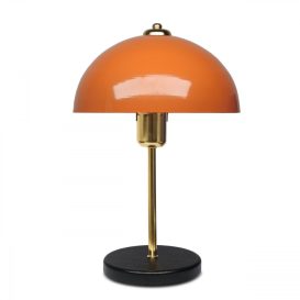 AYD-3666 Enteriőr dizájn Asztali lámpa  narancs 23x23x38 cm