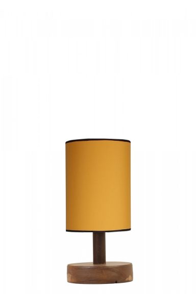 Anka 8756-3 Enteriőr dizájn Asztali lámpa  Dió
Mustár 15x15x34 cm