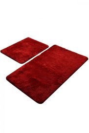Colors of Fürdőszoba szőnyeg szett (2 darab)  Piros