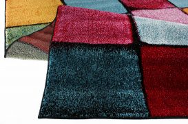 Renkli Kare Szőnyeg (160 x 230)  Multicolor
