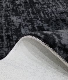 Soft Plush Pattern Szőnyeg (120 x 180)  Sötétszürke