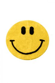 Yellow Smile Akril fürdőszoba szőnyeg  Sárga