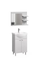  Ikeany fürdőszoba bútor szett mosdóval, Haro L3 Tükrös polccal