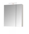 Oglio Premium60 Fürdőszobai tükrös szekrény 60 cm fehér LED világítással