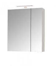   Oglio Premium60 Fürdőszobai tükrös szekrény 60 cm fehér LED világítással