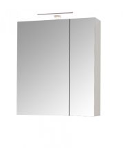   Oglio Premium60 Fürdőszobai tükrös szekrény 60 cm fehér Led világítással fehér