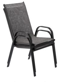 Berdan 4 személyes erkélyszett Matera székekkel