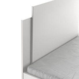 Life egy/kétszemélyes ágy 90x200cm Matt fehér