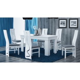 Montilla II NEW Étkezőasztal - fehér