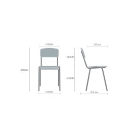 ISO tárgyalószék, Fekete, NEW ISO szék