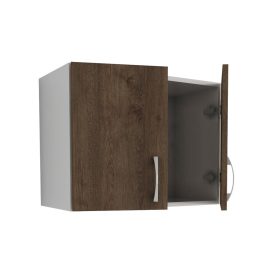 Benita 2 ajtós Felső konyhaszekrény  Bronz Tölgy-Fehér 60x30x45 cm