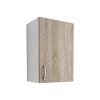 Benita 1 ajtós Felső konyhaszekrény  Sonoma Tölgy-Fehér 40x30x60 cm