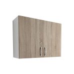   Benita 2 ajtós Felső konyhaszekrény  Sonoma Tölgy-Fehér 80x30x60 cm